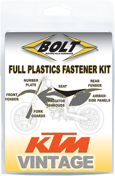 BOLT Body/Plastics Fastener Kit - KTM KTM-9802102