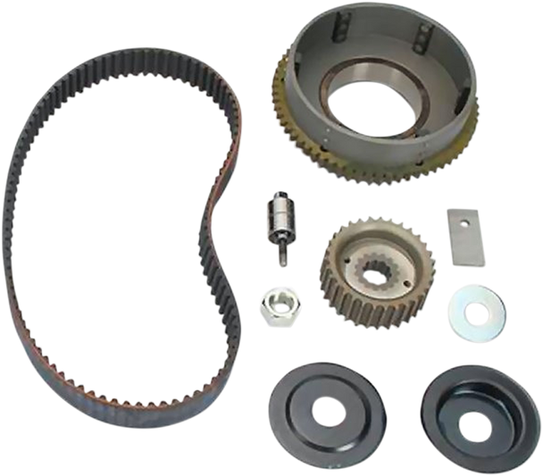 Belt Drives Ltd 11mm Belt Drive Kit for Harley-Davidson FLH Electra Glide 1979-1983 47-31SE-RB Belt Drives Ltd 11mm Belt Drive Kit for Harley-Davidson FLH Electra Glide 1979-1983 47-31SE-RB