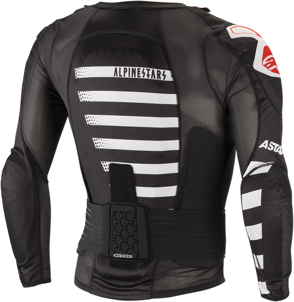 ALPINESTARS Sequence Protection Jacket - Long Sleeve - Black/White/Red - Large 6505619-123-L