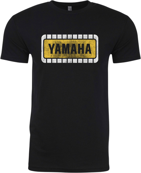 YAMAHA APPAREL Yamaha Retro T-Shirt - Black/Yellow - XL NP21S-M1967-XL