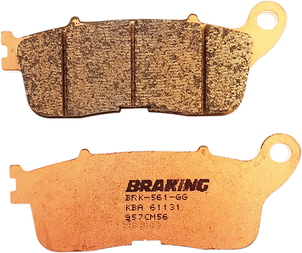 BRAKING CM56 Brake Pads - Honda 957CM56