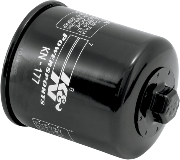 K & N Oil Filter - Black - Buell KN-177