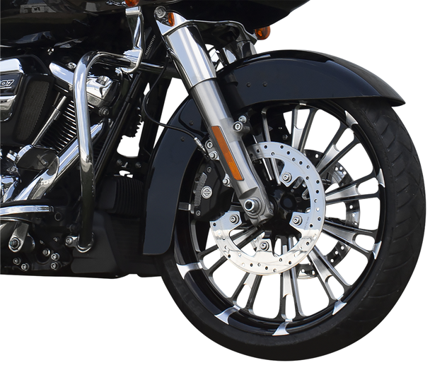 COASTAL MOTO Front Wheel - Fuel - Dual Disc/ABS - Black - 21"x3.25" - FL 2502-FUL-213-BC