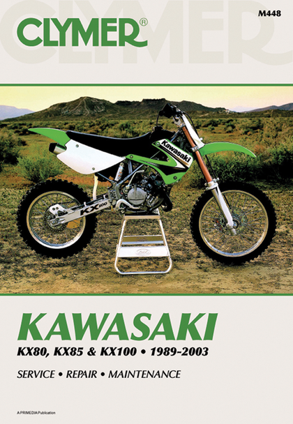 CLYMER Manual - Kawasaki  KX80/85/100 M448-2