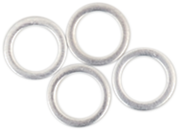 DRAG SPECIALTIES Brake Line - Front - +8" - Black - XL 614760-8BLK