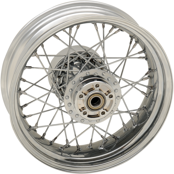 DRAG SPECIALTIES Rear Wheel - Single Disc/ABS - Chrome - 16"x5.00" - '09+ 64543