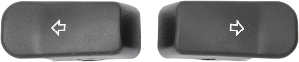 DRAG SPECIALTIES Turn Signal Switch Extension Caps - '11-'17 - Black 77447