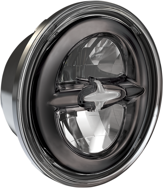 DRAG SPECIALTIES 5.75" Reflector Style LED Headlamp - Black 0555954