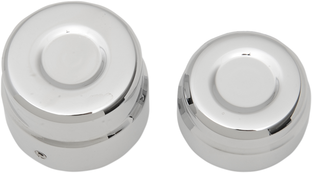 DRAG SPECIALTIES Axle Cap - Rear - Chrome 0214-0834