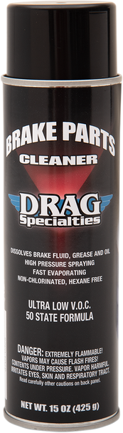DRAG SPECIALTIES Brake Parts Cleaner - 15 oz. net wt. - Aerosol SP069DRAG