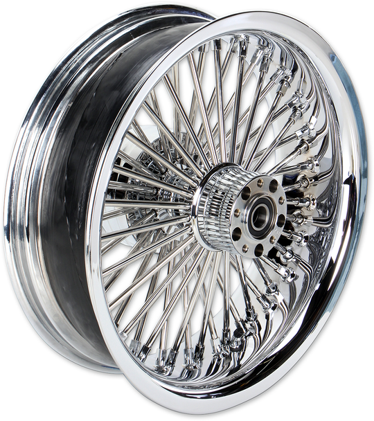 DRAG SPECIALTIES Rear Wheel - Single Disc/No ABS - Chrome - 18"x5.50" - '09+ 04855-965KUA