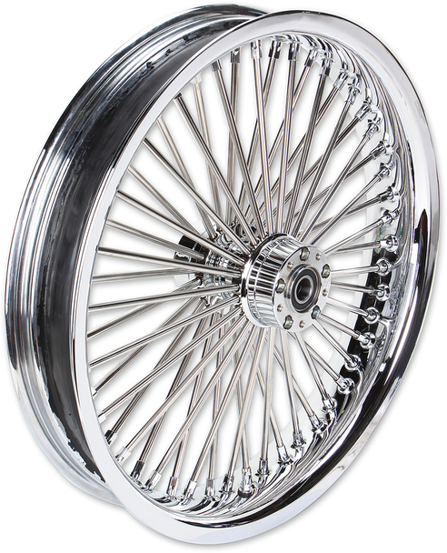 DRAG SPECIALTIES Front Wheel - Dual Disc/No ABS - Chrome - 23"x3.75" - '08+ FL 042335-845A