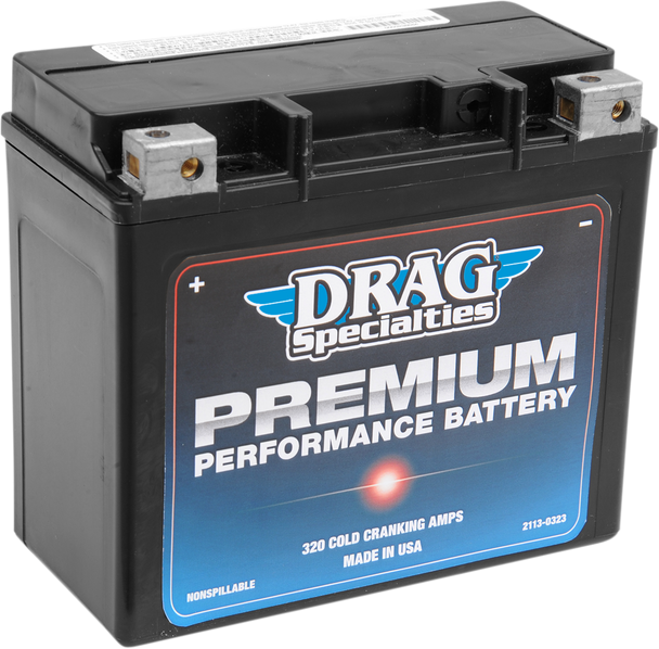 DRAG SPECIALTIES Premium Performance Battery - GYZ20H DRGM72RGH