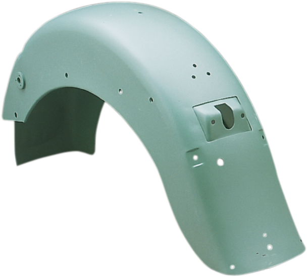 DRAG SPECIALTIES Smooth Rear Fender - with Taillight/Turn Signal Mount - Steel 72522B