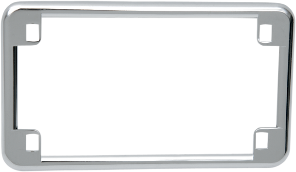 DRAG SPECIALTIES License Plate Frame - Chrome 74061