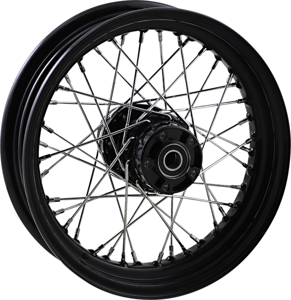 DRAG SPECIALTIES Rear Wheel - Single Disc/No ABS - Black - 16"x3.00" - '08+ XL 64414AB