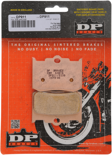 DP BRAKES Sintered Brake Pads - DP911 DP911