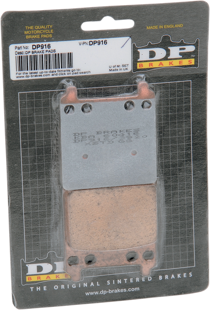 DP BRAKES Standard Brake Pads - Honda DP916