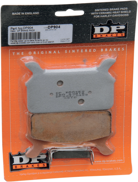 DP BRAKES Sintered Brake Pads - DP904 DP904