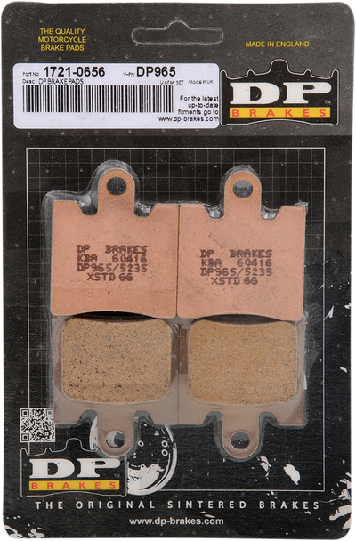 DP BRAKES Standard Brake Pads - FJR DP965