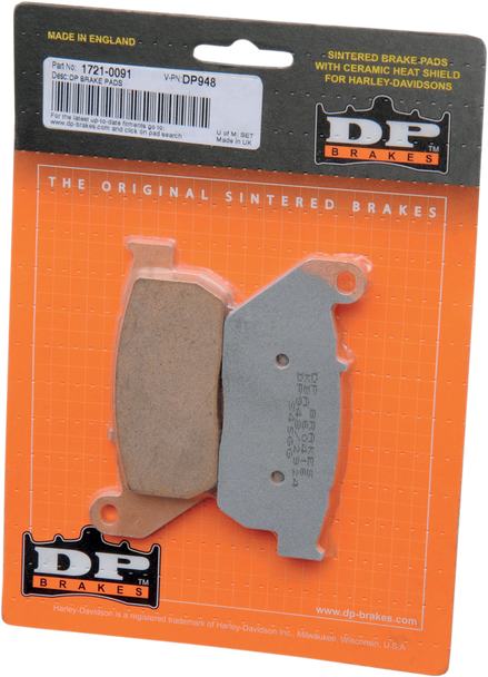 DP BRAKES Sintered Brake Pads - DP948 DP948