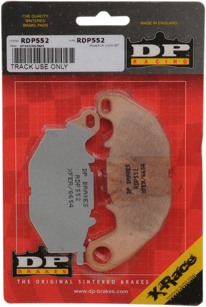 DP BRAKES RDP Racing Brake Pads - YZF-R3 RDP552