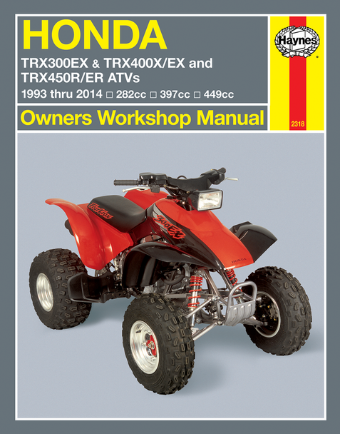 HAYNES Manual - Honda TRX300/400EX 2318