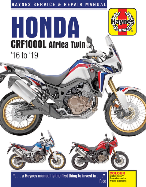 HAYNES Manual - Honda CRF1000 Africa Twin 6434