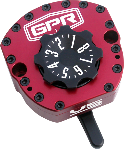 GPR V5 Steering Damper - Red - Africa Twin 5-9001-0110R
