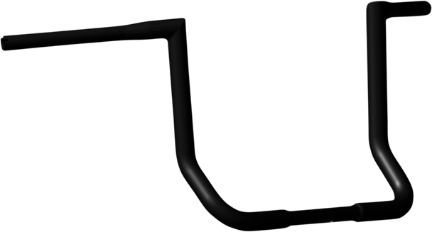 Khrome Werks 12" Black Buck-25 Handlebar for 2008-2020 Harley FLH 300732