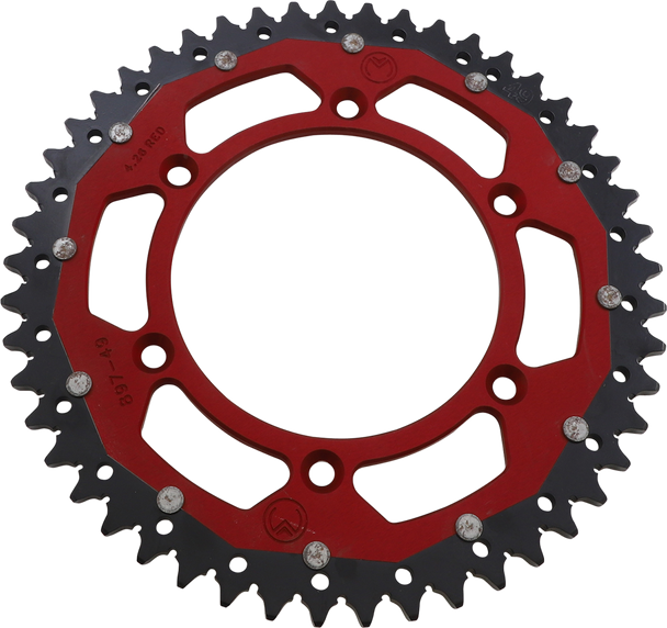 MOOSE RACING Dual Sprocket - 49 Tooth 1210-897-49-13X