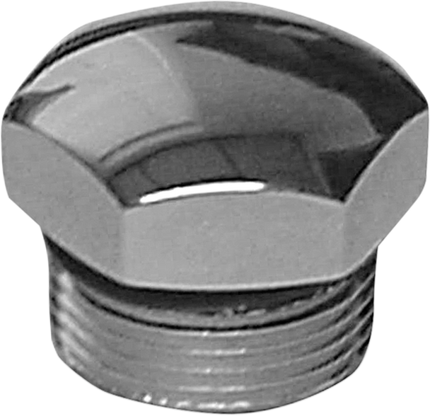 COLONY Transmission Plug - Chrome - Hex 7351-2