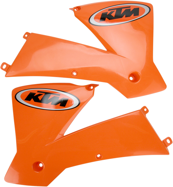 ACERBIS Radiator Shrouds - Orange - KTM 2071380237