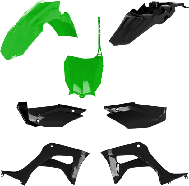 ACERBIS Full Replacement Body Kit - Green/Black - CRF110F 2861931089