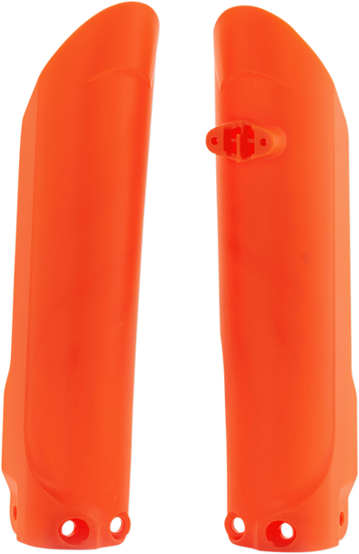 ACERBIS Lower Fork Covers for Inverted Forks - Orange 2686005226