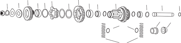 ANDREWS Stock Cluster Gear 206330