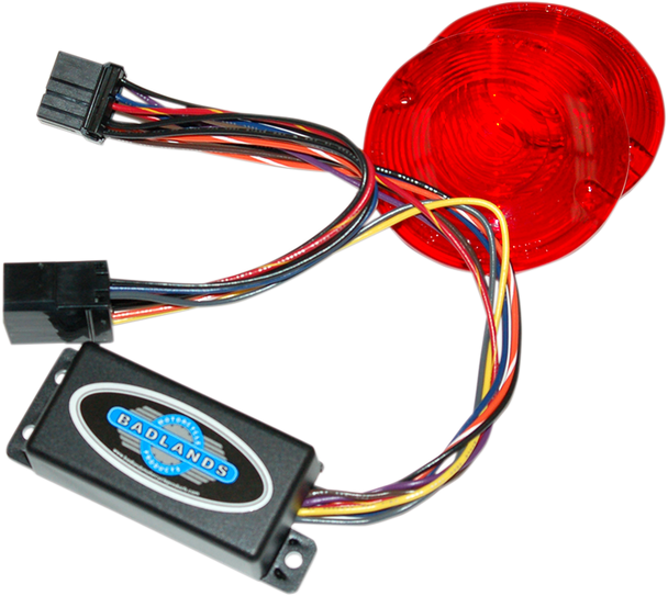 BADLANDS Plug-In Illuminator with Red Lenses - 8 Pin ILL-03-RL-A