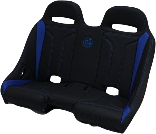 BS SANDS Extreme Bench Seat - Black/Blue EXBEBLDTR