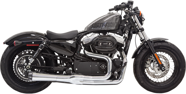 BASSANI XHAUST Mega Power Exhaust - Chrome 1X32R