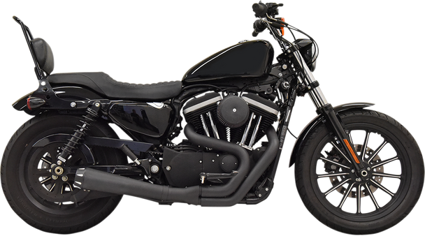 BASSANI XHAUST Road Rage Exhaust - Black - '86-'03 XL 1X42RB