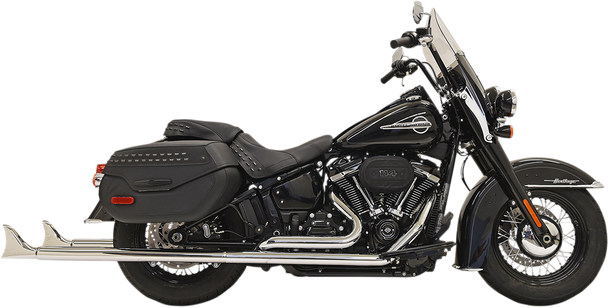 BASSANI XHAUST Fishtail Exhaust without Baffle - 39" 1S96E-39