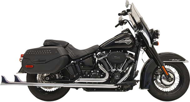 BASSANI XHAUST Fishtail Exhaust without Baffle - 36" 1S76E-36