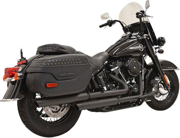 BASSANI XHAUST Staggered Dual Exhaust - Black 1S93SB