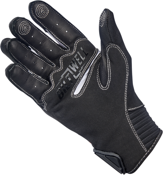 BILTWELL Bridgeport Gloves - Red/Black - Small 1509-0801-302