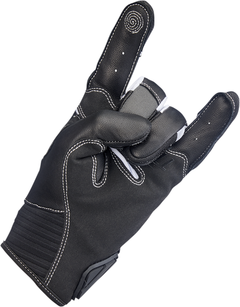 BILTWELL Bridgeport Gloves - Gray/Black - XS 1509-1101-301