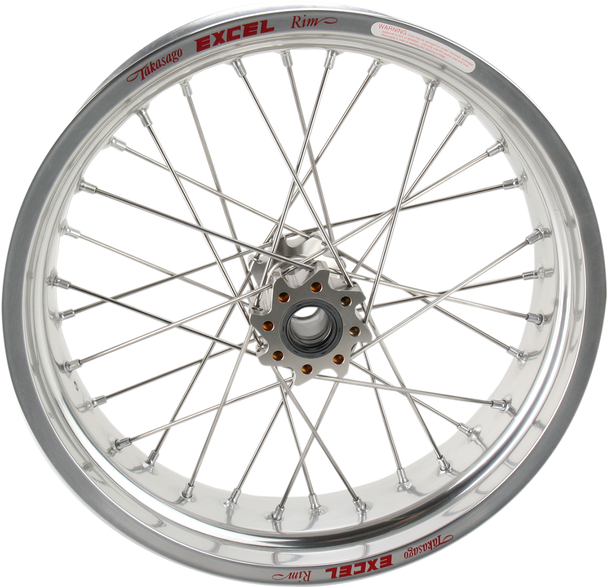 EXCEL Rear Wheel Set - Next Generation - Pro Series - 19 X 2.15" - Silver Rim/Silver Hub 2R7ES40