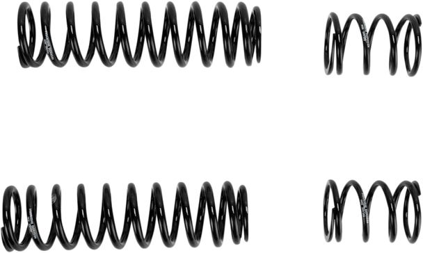 PROGRESSIVE SUSPENSION Shock Springs - 13-Series - Black - 75-155 lb/in 03-1322B