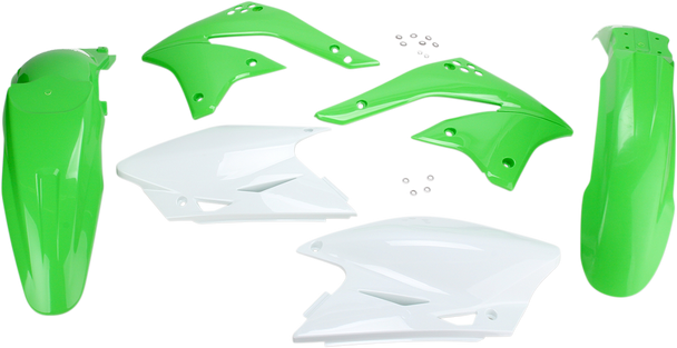 ACERBIS Standard Replacement Body Kit - '08 OE Green/White - KXF450 2041060357