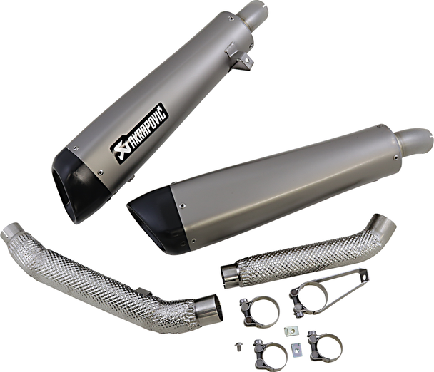 AKRAPOVIC Titanium Mufflers S-T12SO3-HCQT