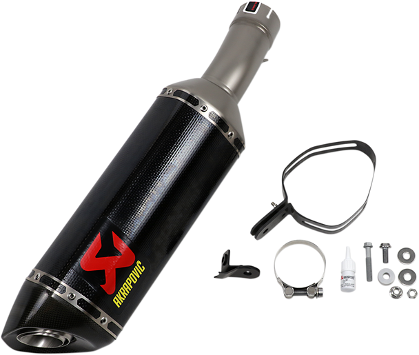 AKRAPOVIC Muffler - Carbon Fiber S-B10SO10-ZC